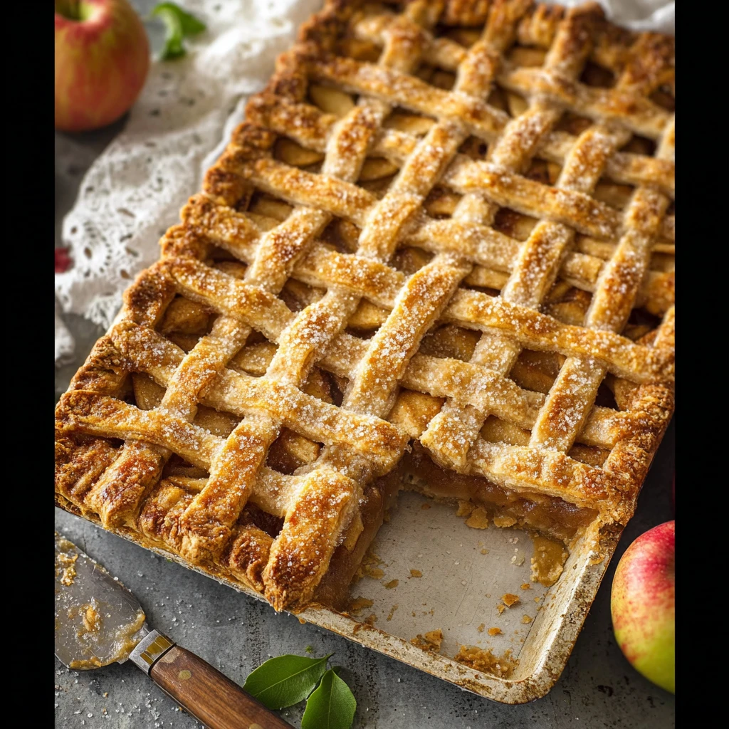 Apple Slab Pie