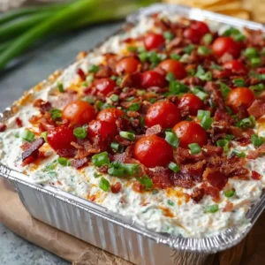 Cozy Grandma’s Creamy BLT Dip