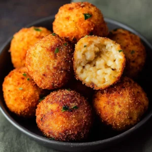 Delicious Arancini Rice Balls: A Flavorful Homemade Delight