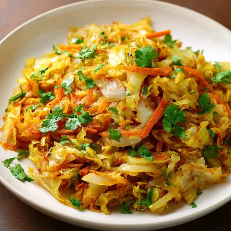 Delicious Indian Cabbage Recipe Flavorful Veg Delight