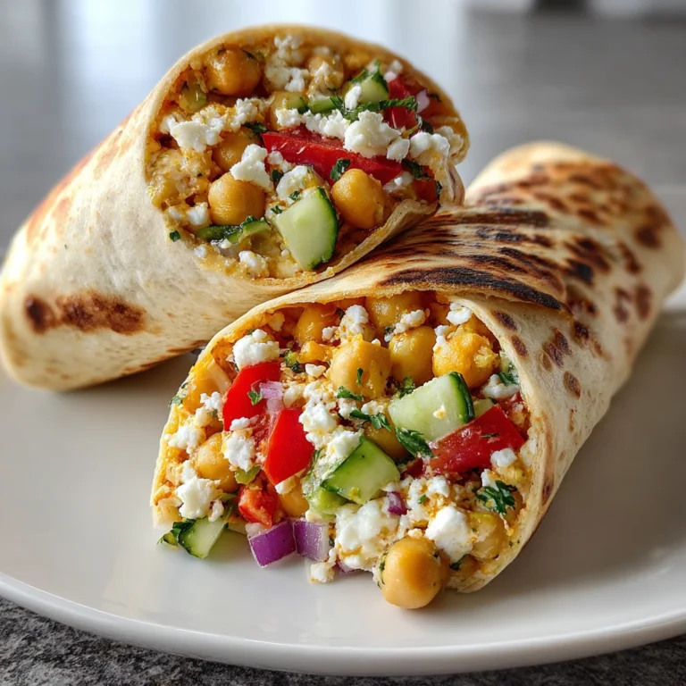 Greek Chickpea Feta Warm Wraps Mediterranean Hug Every