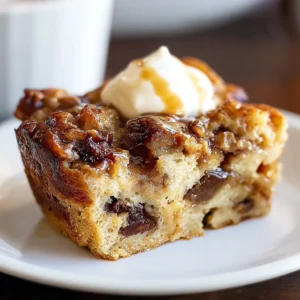 Irresistible Maple Toffee Bread Pudding Recipe to Savor