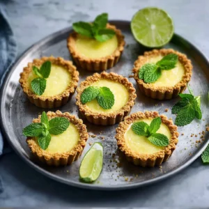 Lime, Mint and Rum Tarts: A Refreshing Twist on Dessert