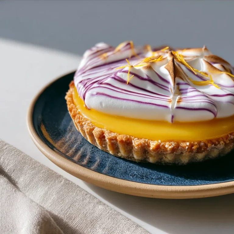 Passionfruit Tart Raspberry Meringue Sweet Lovers