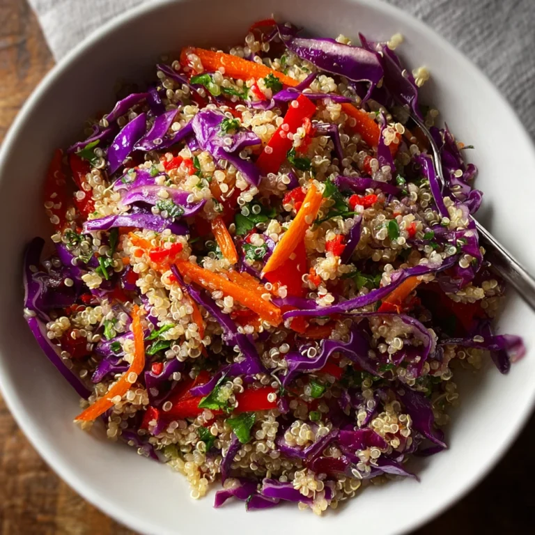 Refreshing Quinoa Red Cabbage Salad Recipe Health