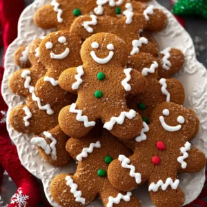 Soft & Chewy Gingerbread Men Cookies