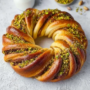 Sweeten Your Day with Honey Pistachio Babka Bread Bliss