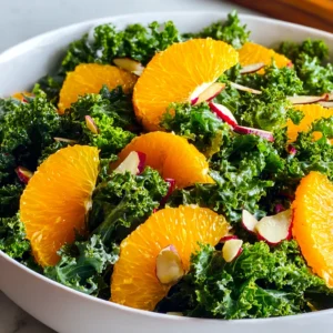 Vibrant Fresh Kale and Citrus Salad Recipe for Health Lovers