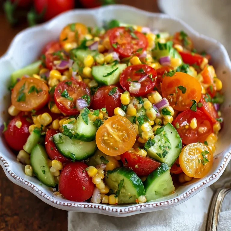 15minute Tomato Corn Salad Fresh Summer Feast