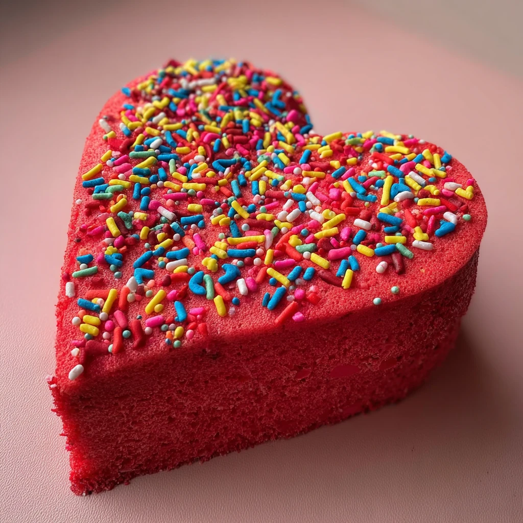 Heart Birthday Cake