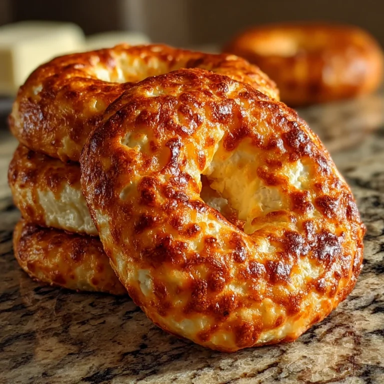 3ingredient Cottage Cheese Bagels