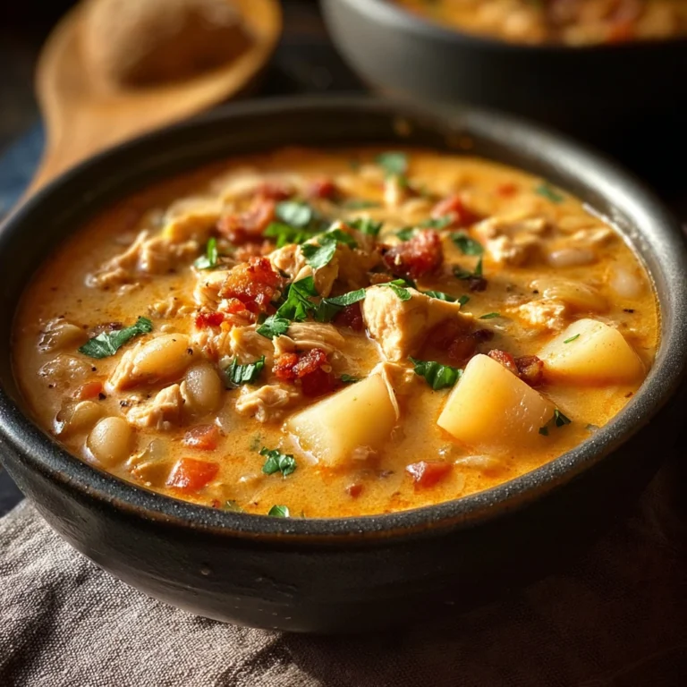 Apple Chicken Cheddar Chili