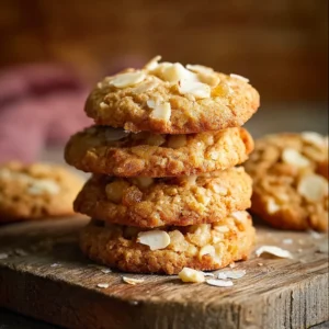 Apricot Coconut White Chocolate Cookies