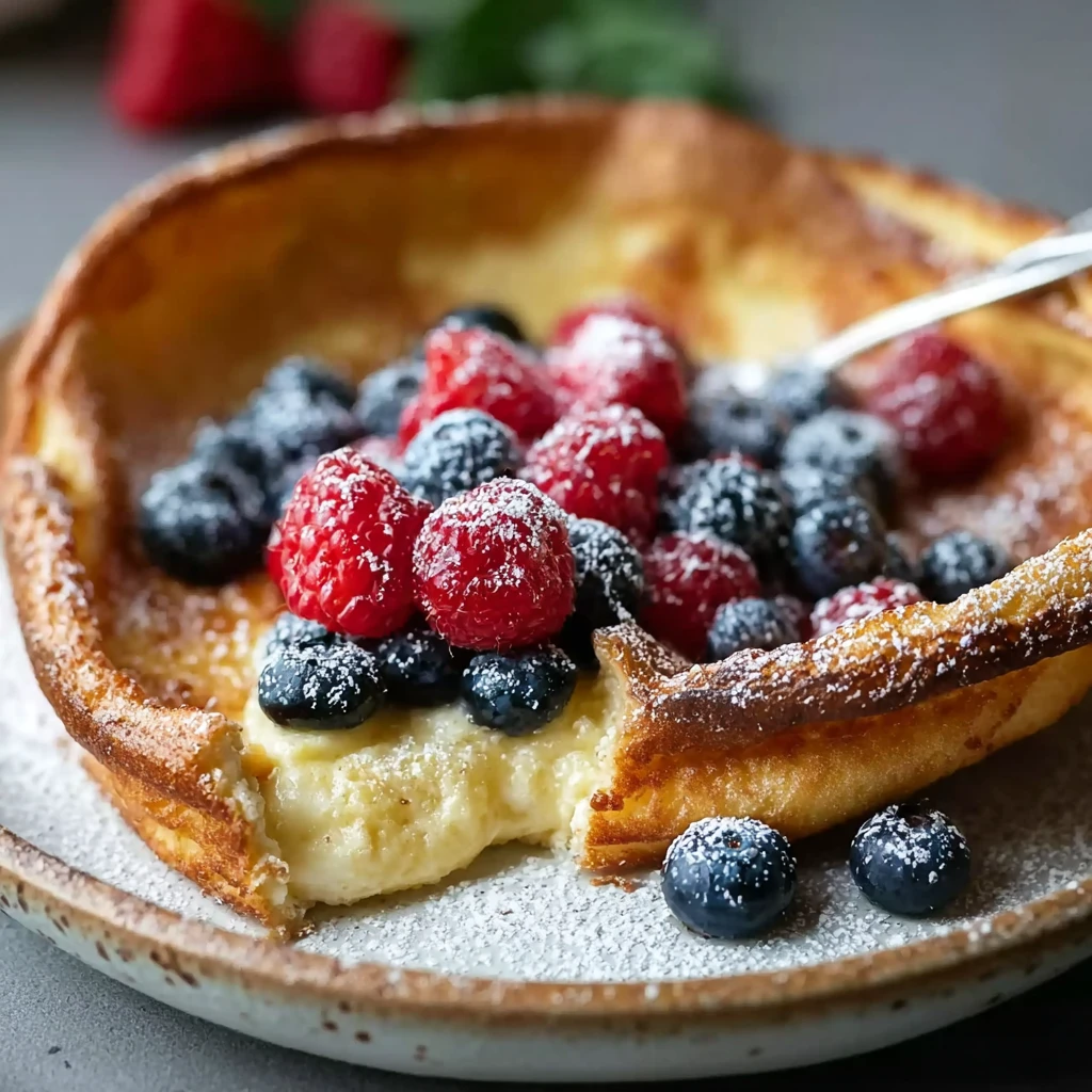 Baked German Pancake Recipe Light Puffy Perfectly Golden
