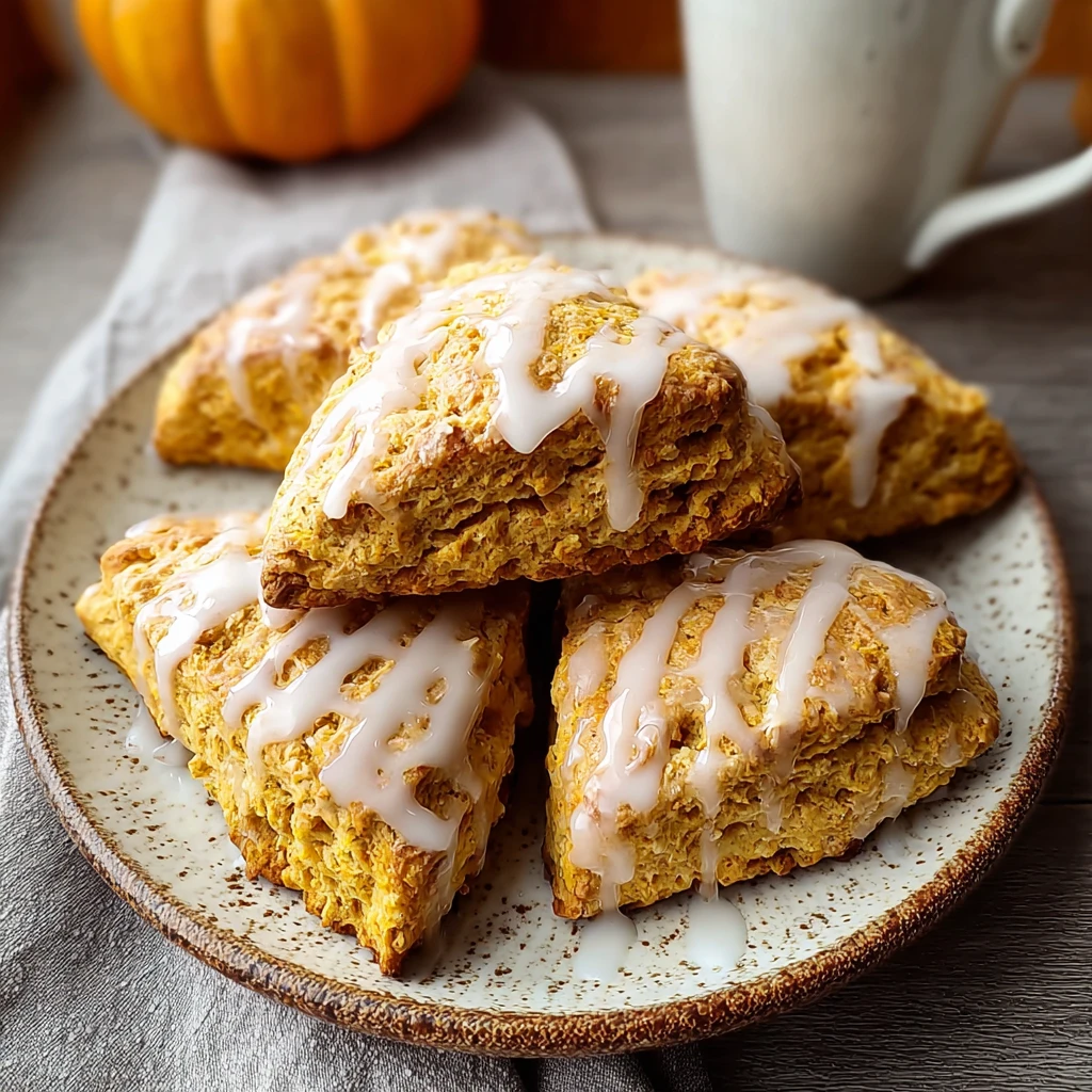 Bakerystyle Pumpkin Scones