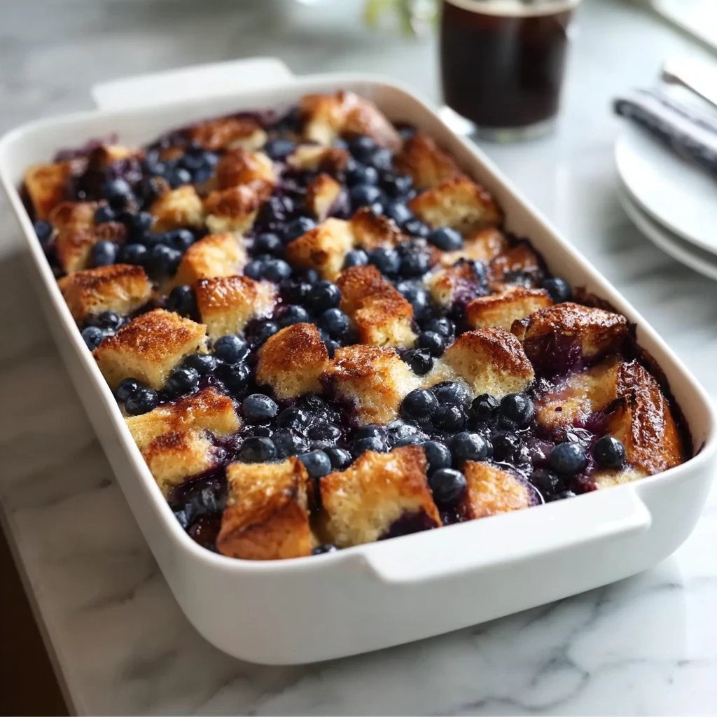 Blueberry French Toast Casserole