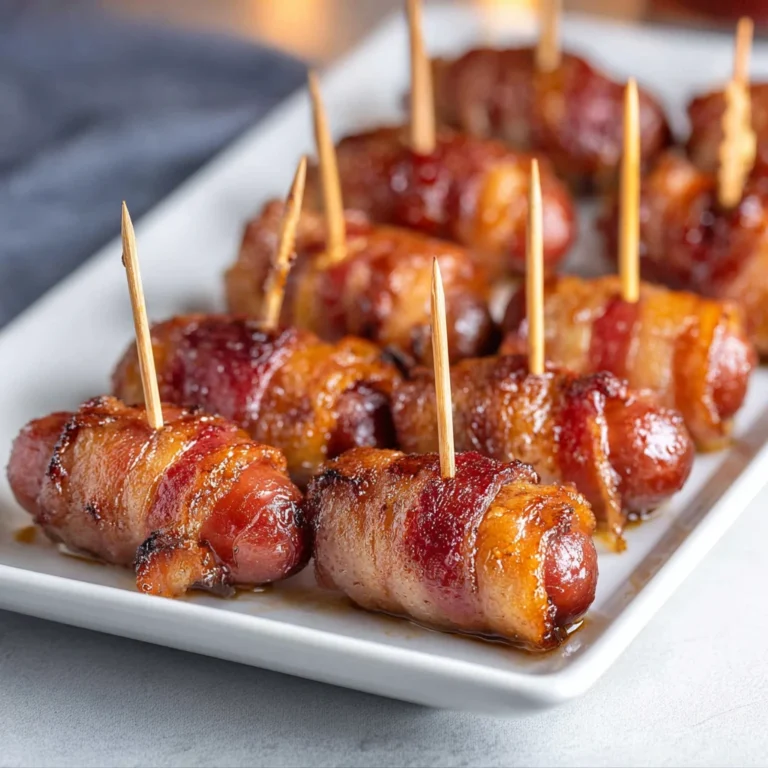 Brown Sugar Bacon Wrapped Little Smokies Brown Sugar Little Smokies Bacon Wrapped Bacon Wrapped Lil Smokies Brown Sugar Li...
