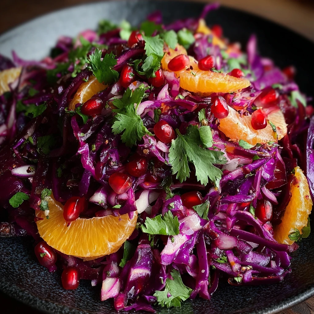 Cabbage Beet Pomegranate Salad Twist Vibrant Health