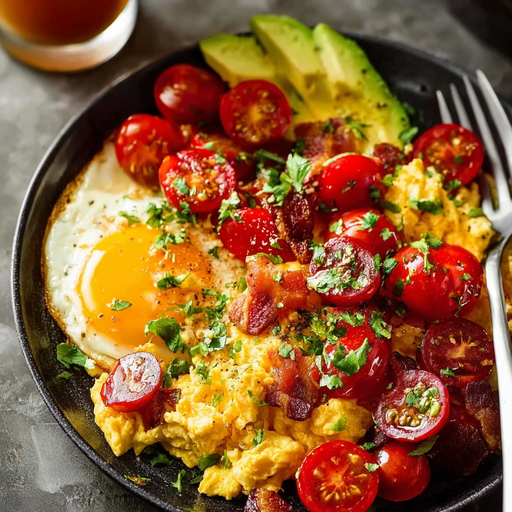 California Breakfast Egg Scramble Flavorpacked Morning Boost