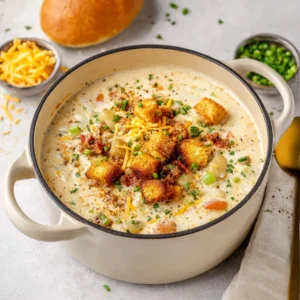 Cheeseburger Soup