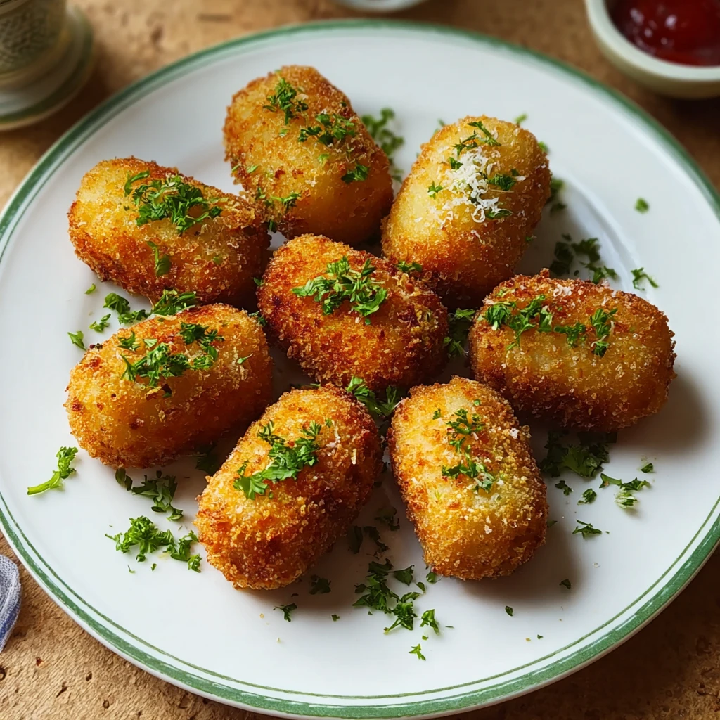 Chicken Potato Croquettes