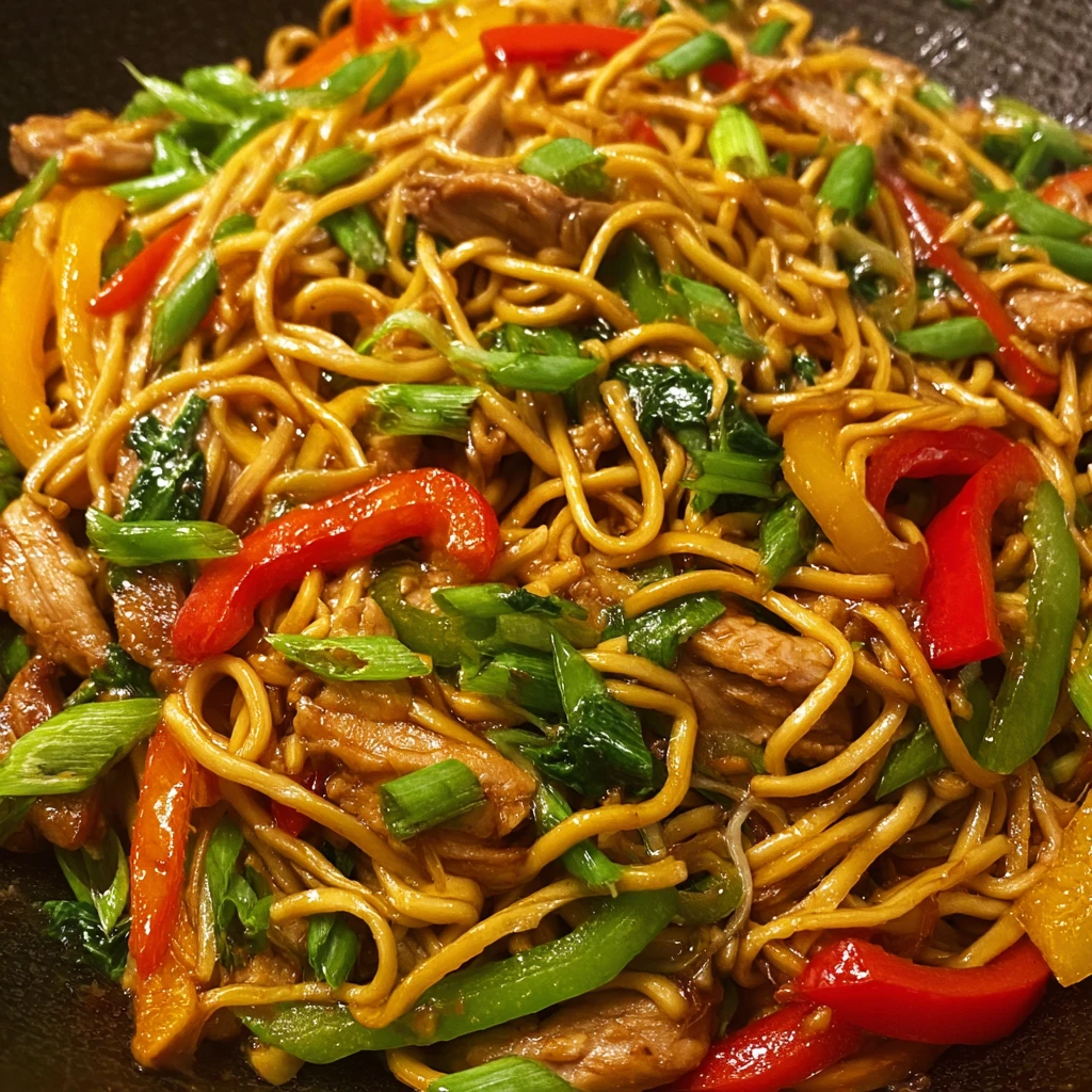 Chicken Noodle Stir Fry