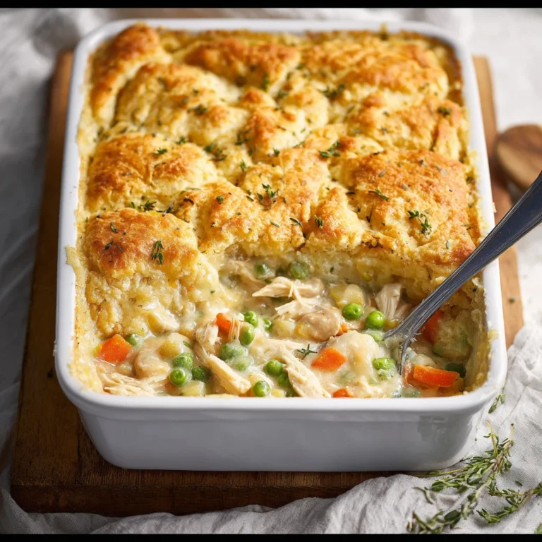 Chicken Pot Pie Casserole