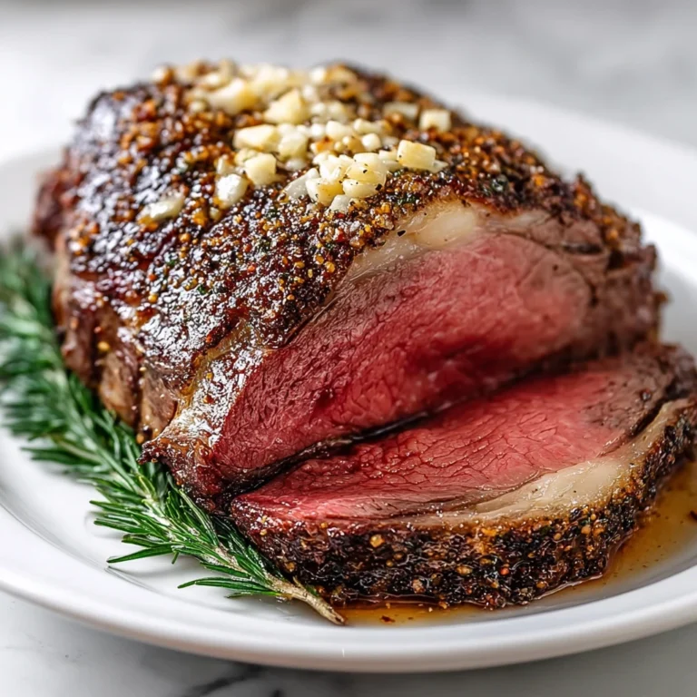 Coffee Crusted Prime Rib