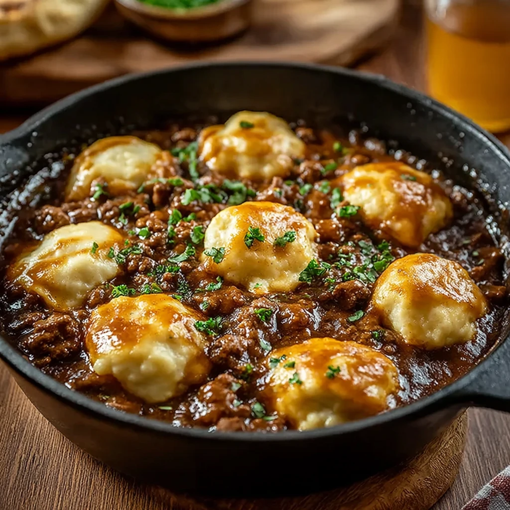 Comforting Ground Beef Dumplings Two Cozy Hearty