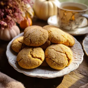 Copycat Vegan Pumpkin Sugar Cookies