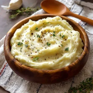 Creamy Garlic Mashed Potatoes (Dairy-Free) Recipe