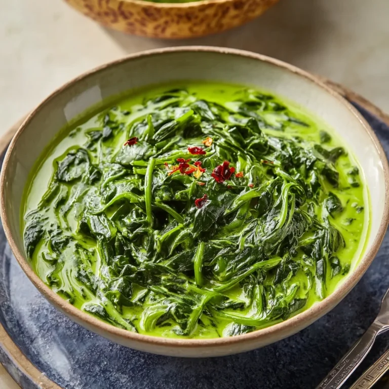 Creamy Green Curry Creamed Spinach Thats Simply Irresistible