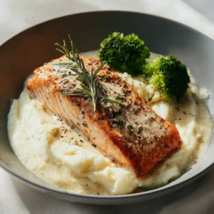 Creamy Lemon Garlic Salmon