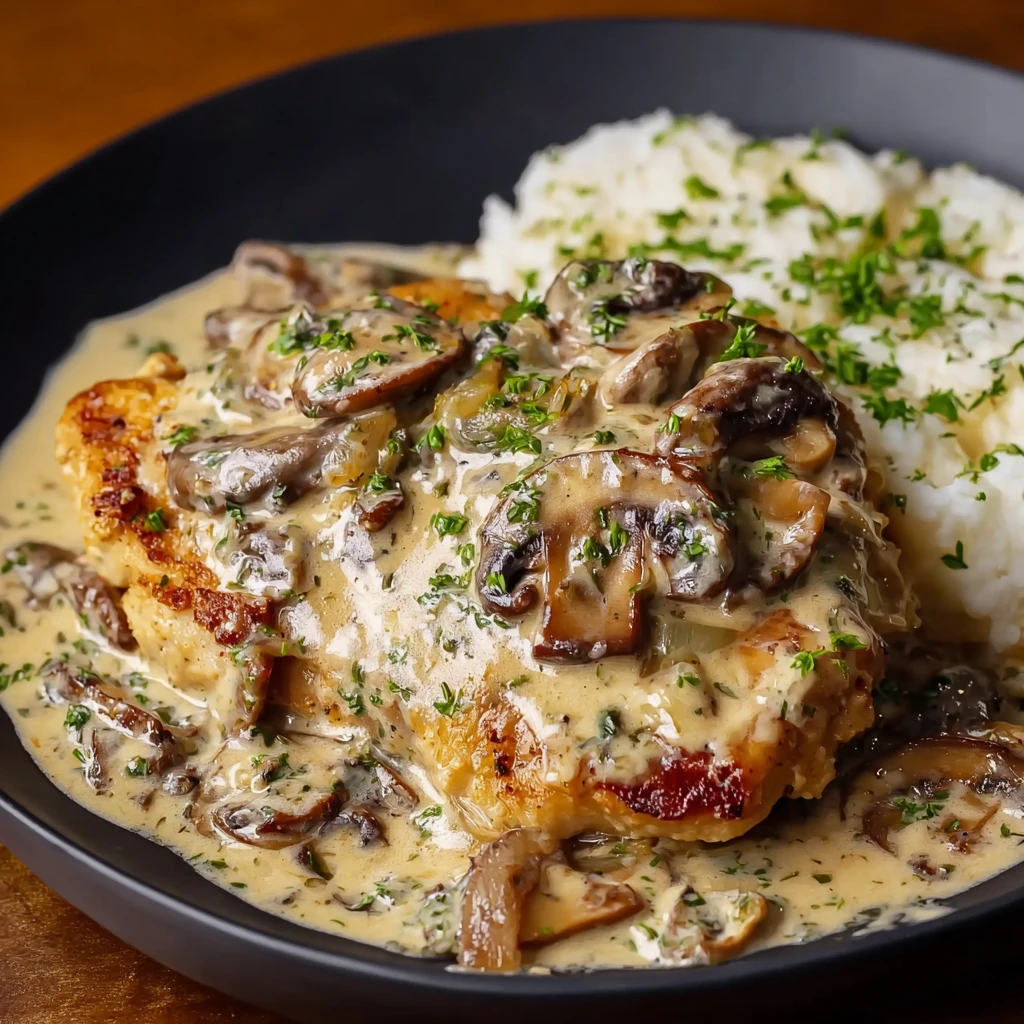 Creamy Mushroom Chicken