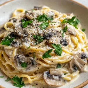 Creamy Mushroom Pasta