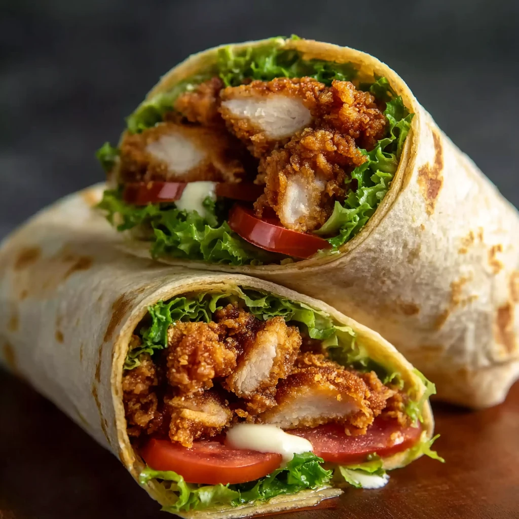 Crispy Chicken Wraps