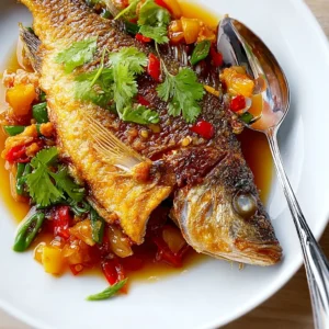 Crispy Fish with Sweet Sour Sauce for Effortless Wow Factor