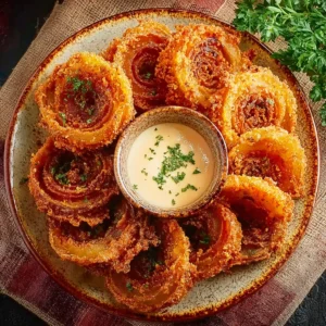 Crispy Onion Ring Chips