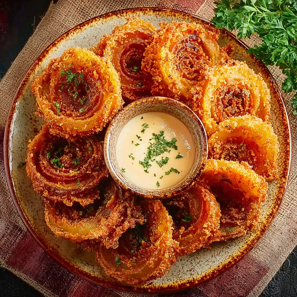 Crispy Onion Ring Chips