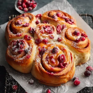 Delicious Cranberry Orange Sweet Rolls That Spark Joy