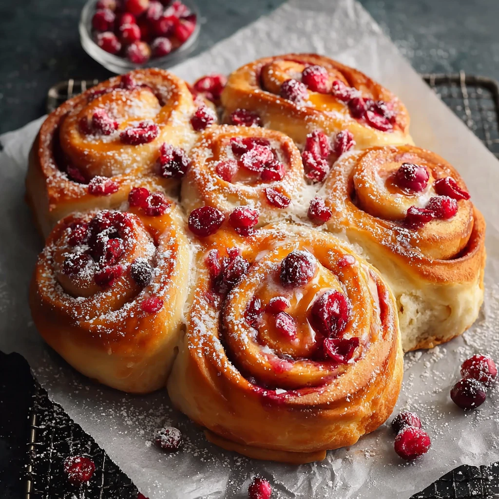 Delicious Cranberry Orange Sweet Rolls That Spark Joy