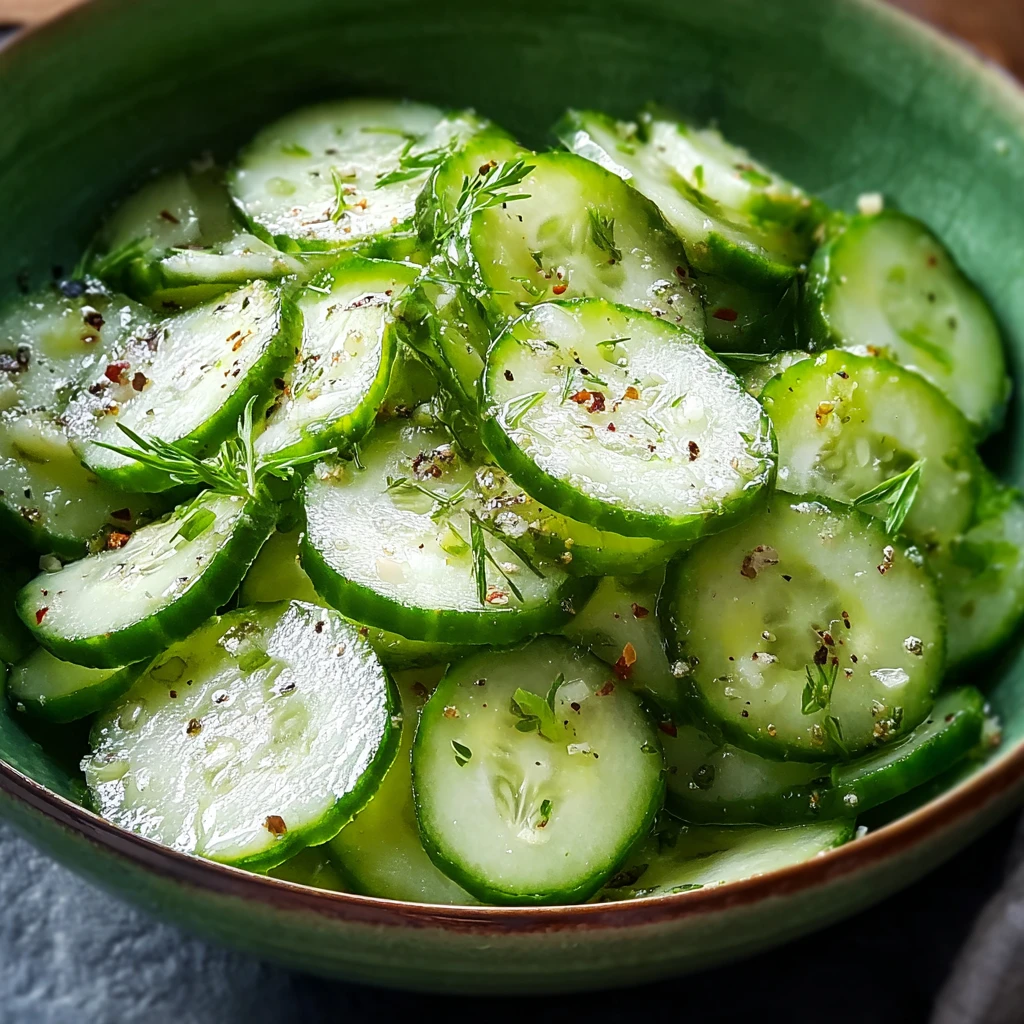 Delicious Hungarian Cucumber Salad Fresh Twist