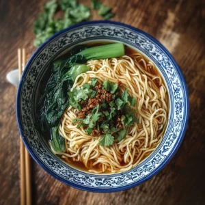 Delicious Long Life Noodles Yi Mein for Good Luck and Prosperity