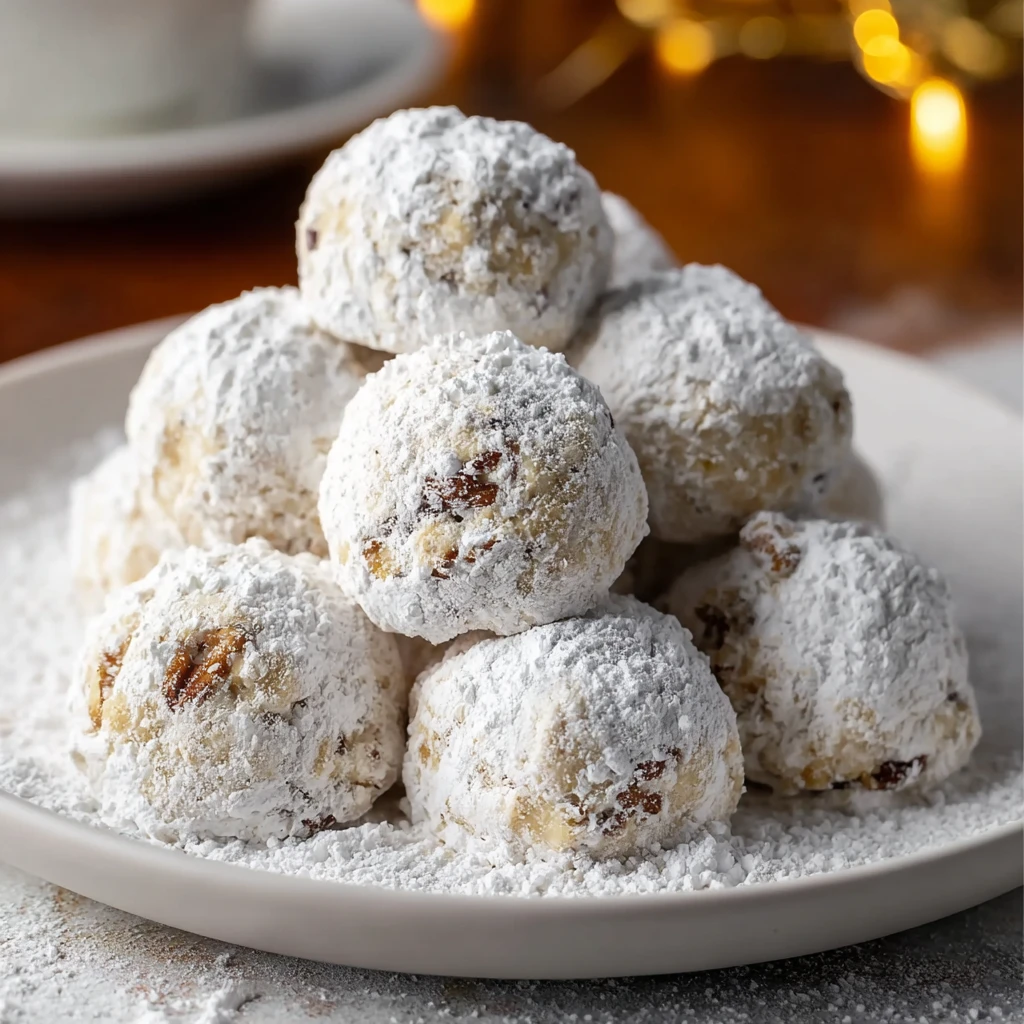 Delicious Walnut Snowball Cookies Recipe Holidays