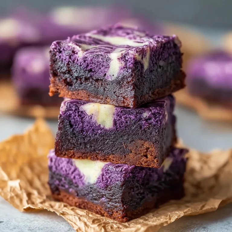 Deliciously Ube Blondies Sweet Twist Tradition