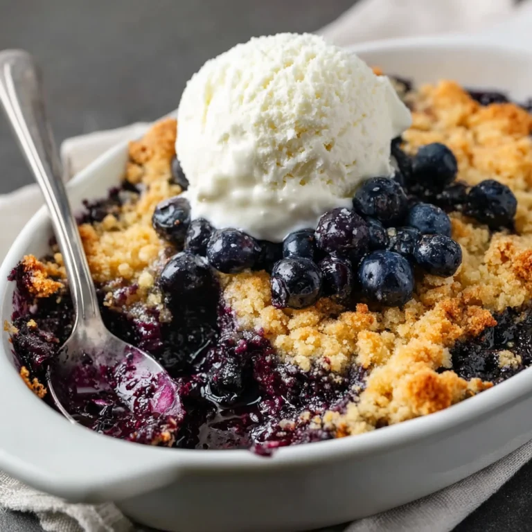 Blueberry Dump Cake