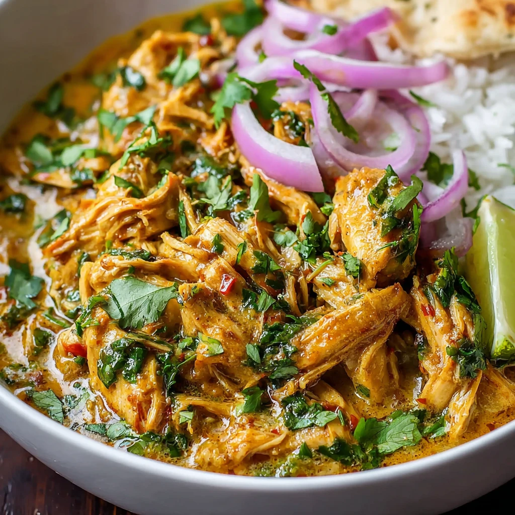 Flavorful Slow Cooker Thai Basil Chicken Curry Delight