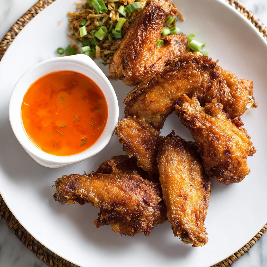Fried Chicken Wings Chinese Style