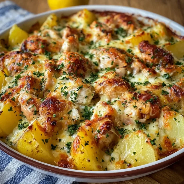Garlicinfused Chicken Potatoes