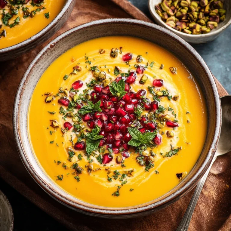 Golden Butternut Coconut Soup